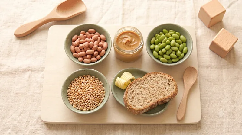 Erdnuss, Soja & Gluten sicher einführen