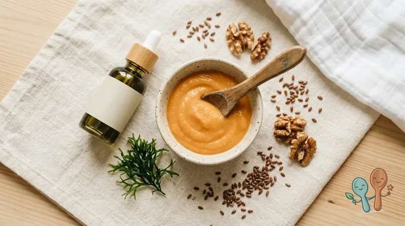 DHA & Omega-3 fürs Babygehirn: Algenöl richtig dosieren