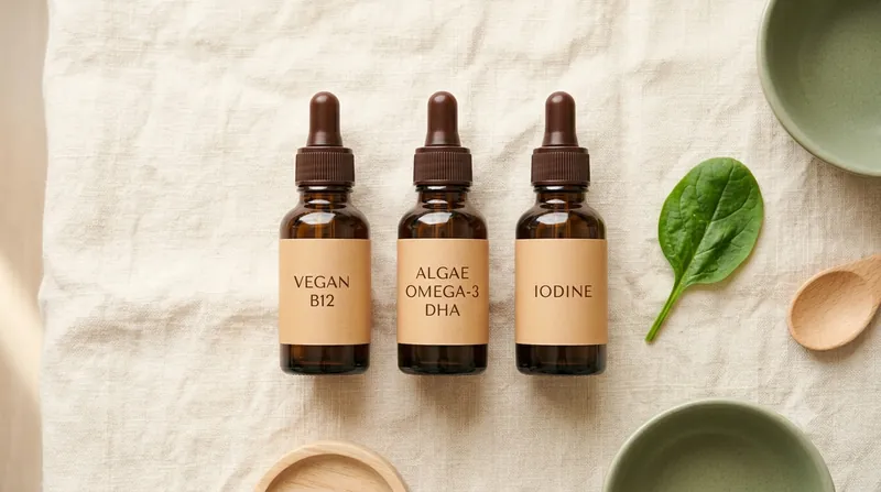 B12, Omega-3 & Jod: Die Supplement-Checkliste